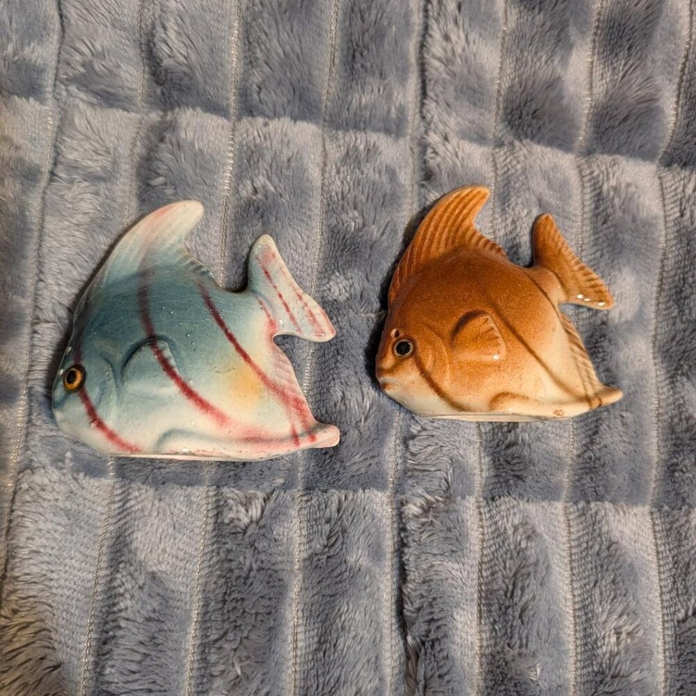 Angel Fish Salt & Pepper Shakers